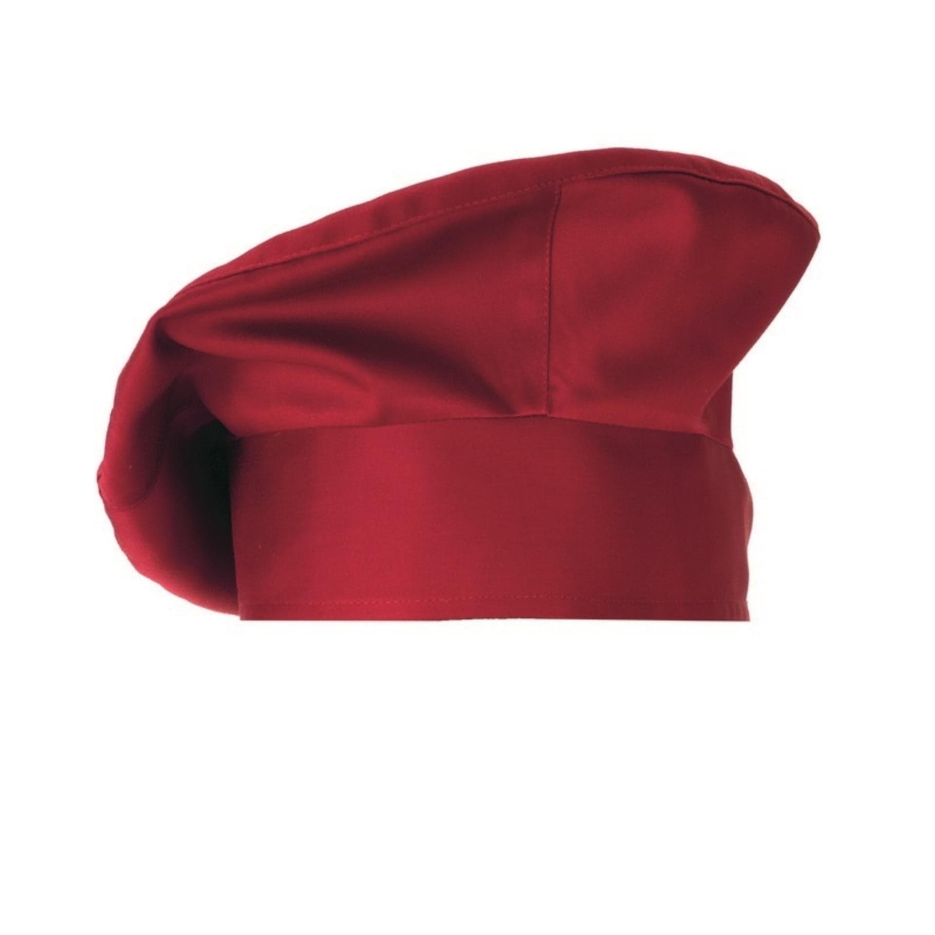 Cappello Monet Rosso Cappello Cuoco con Velcro in Giacche da chef Dresswork - Como, commercioVirtuoso.it