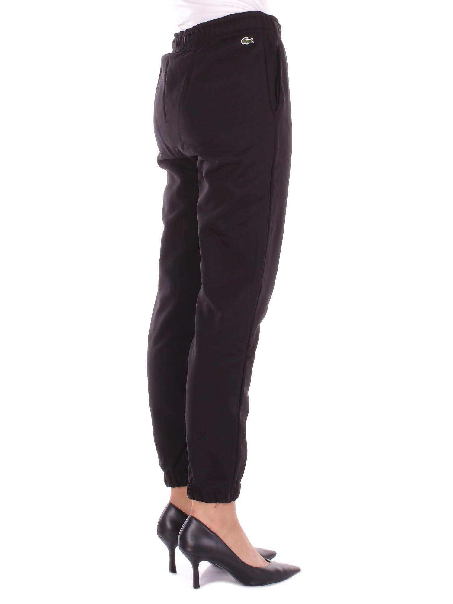 Lacoste Pantaloni Nero da donna in Pantaloni da ginnastica Drestige - Casamassima, commercioVirtuoso.it