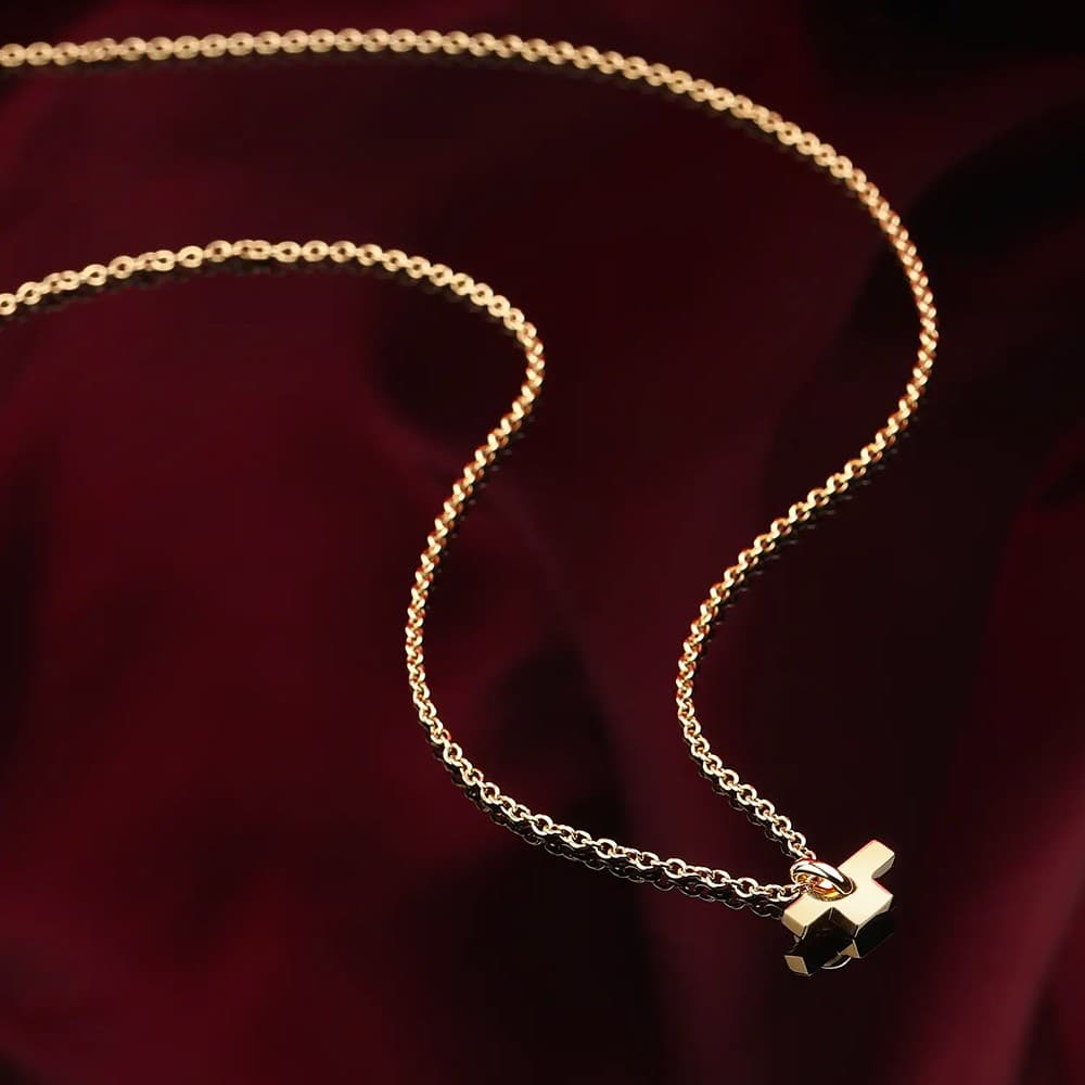 Collana TRUSSARDI donna T-Logo lunga / dorato in Collane Web Time Orologi - Milano, commercioVirtuoso.it