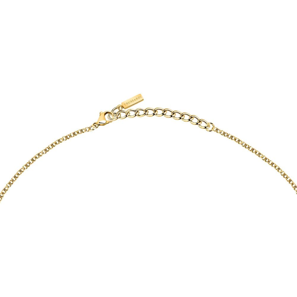 Collana TRUSSARDI donna T-Logo lunga / dorato in Collane Web Time Orologi - Milano, commercioVirtuoso.it