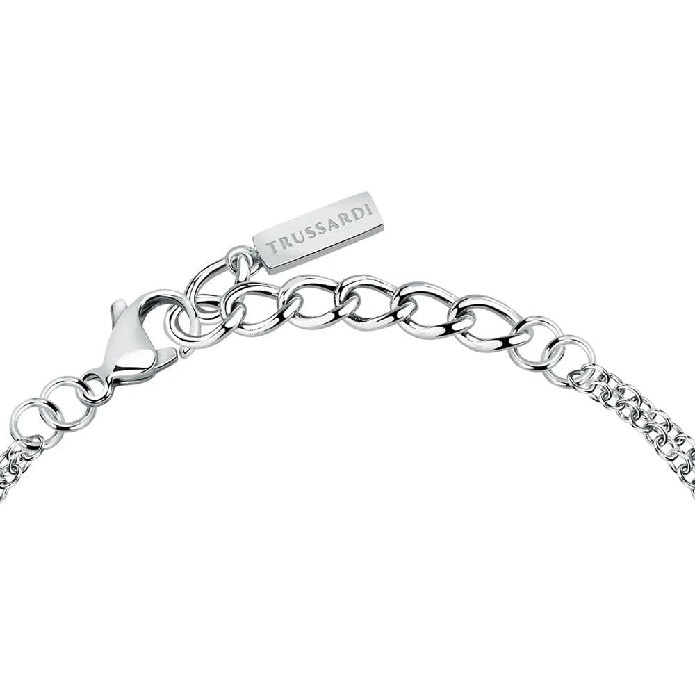 Bracciale TRUSSARDI donna T-Logo doppio acciaio / dorato in Bracciali Web Time Orologi - Milano, commercioVirtuoso.it