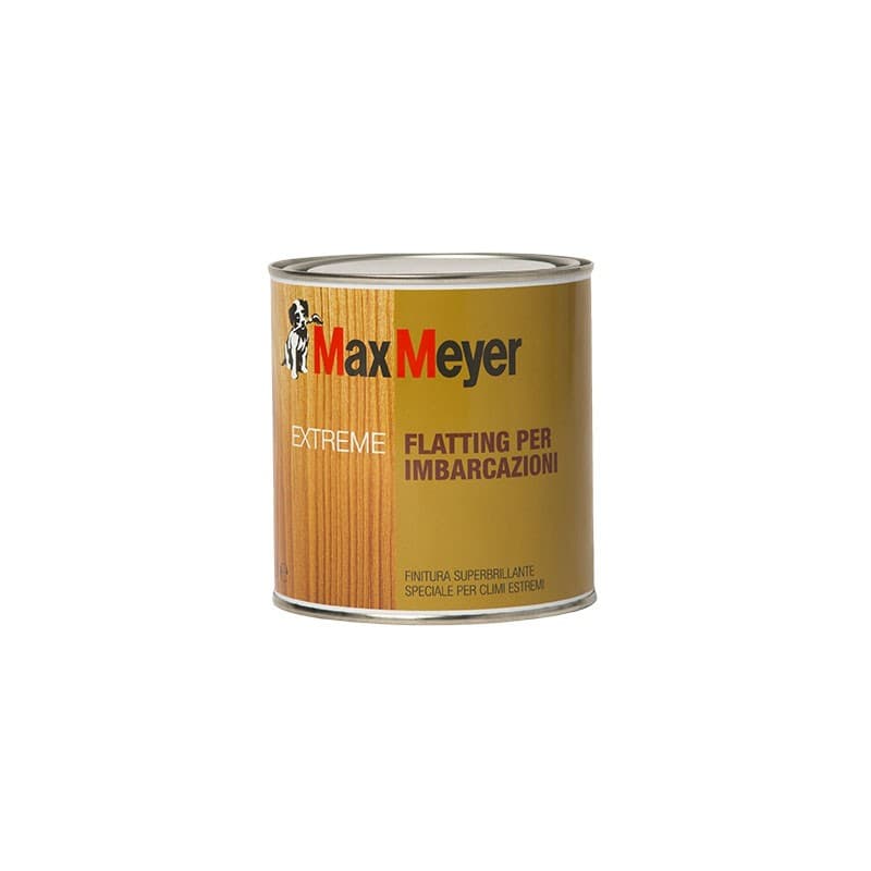Max Meyer 750ml extreme flatting trasparente idrorepellente per imbarcazioni - base solvente in Vernice Aloiserw.com - Altomonte, commercioVirtuoso.it