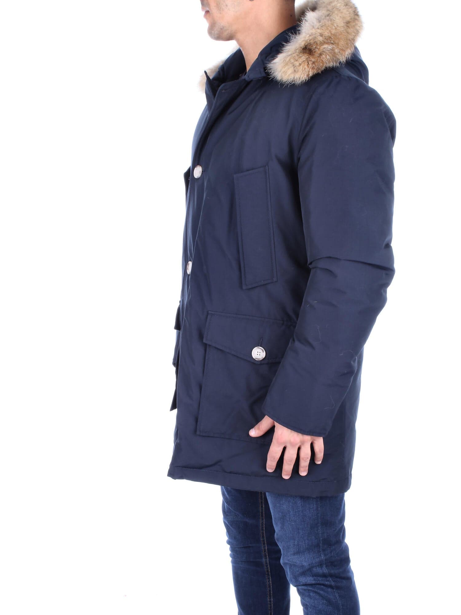 Woolrich Giacconi Blu da uomo in Giacche Drestige - Casamassima, commercioVirtuoso.it