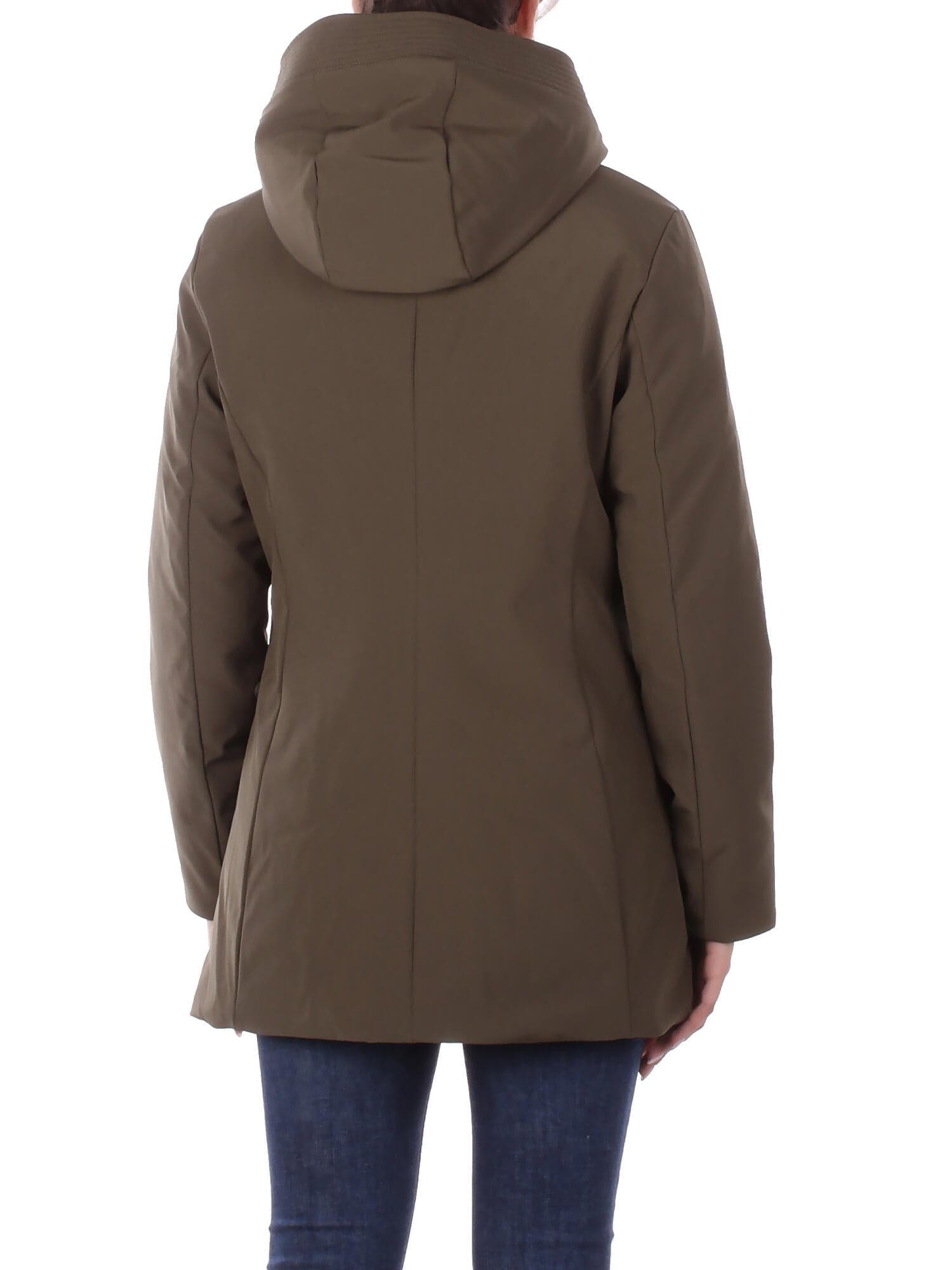 Woolrich Giacconi Verde da donna in Cappotti Drestige - Casamassima, commercioVirtuoso.it