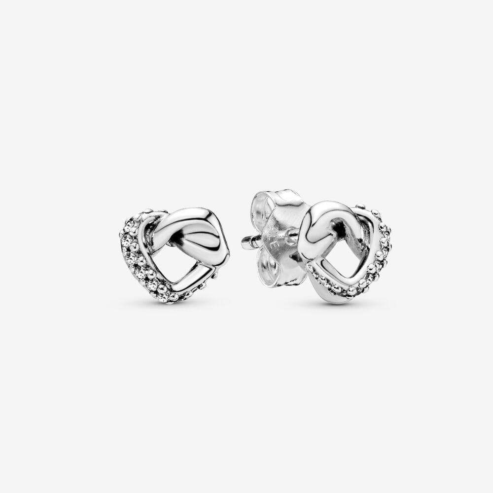 Pandora Orecchini a lobo Cuore intrecciato in Orecchini Alba Gioielli - Casoria, commercioVirtuoso.it