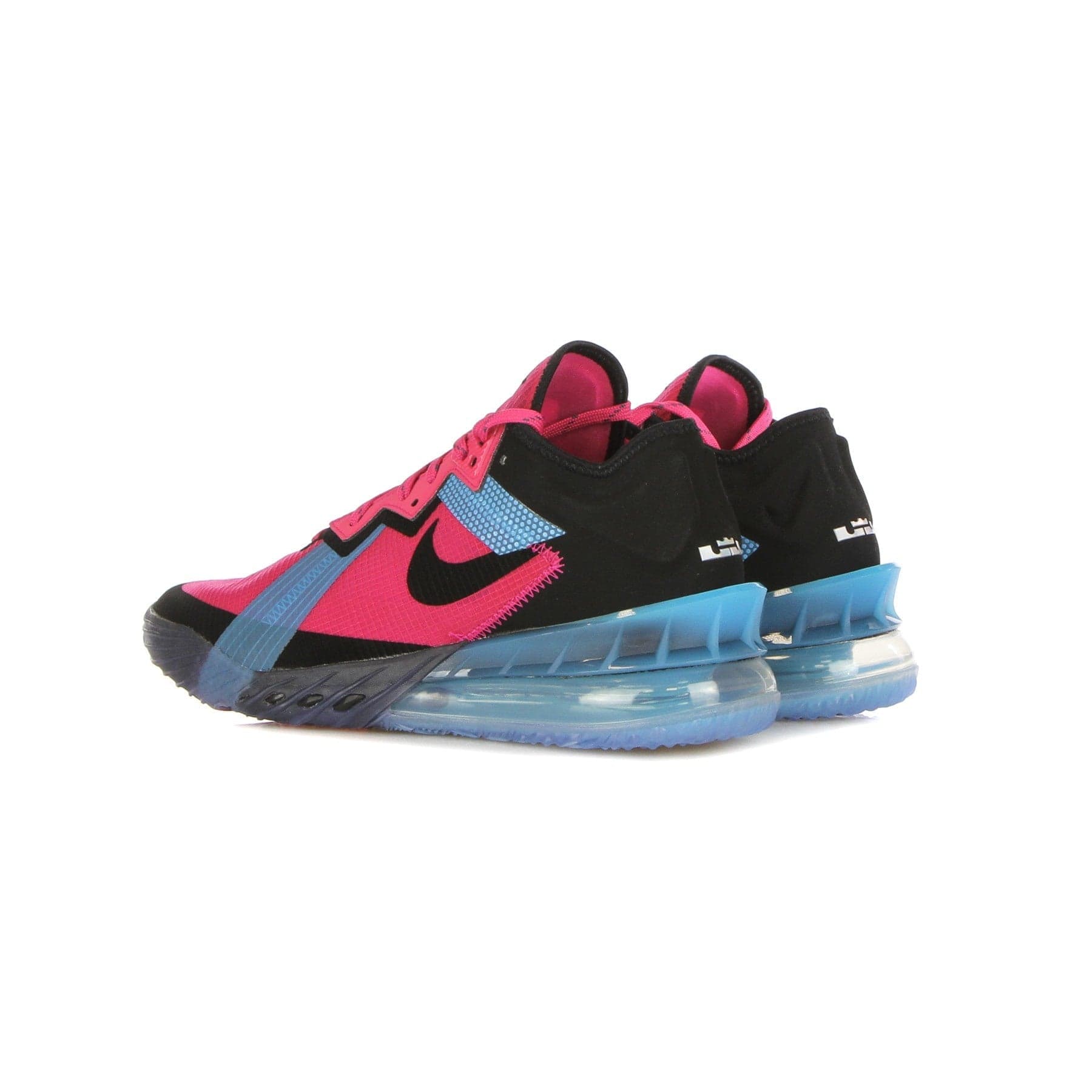 NIKE NBA Scarpa Basket Uomo Lebron Xviii Low "neon Nights" Fireberry/black/lt Blue Fury da uomo in Sneaker casual Drestige - Casamassima, commercioVirtuoso.it