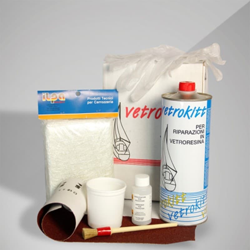 Max vetrokitt 800gr kit per riparazione in vetroresina in Stucchi adesivi e sigillanti Aloiserw.com - Altomonte, commercioVirtuoso.it