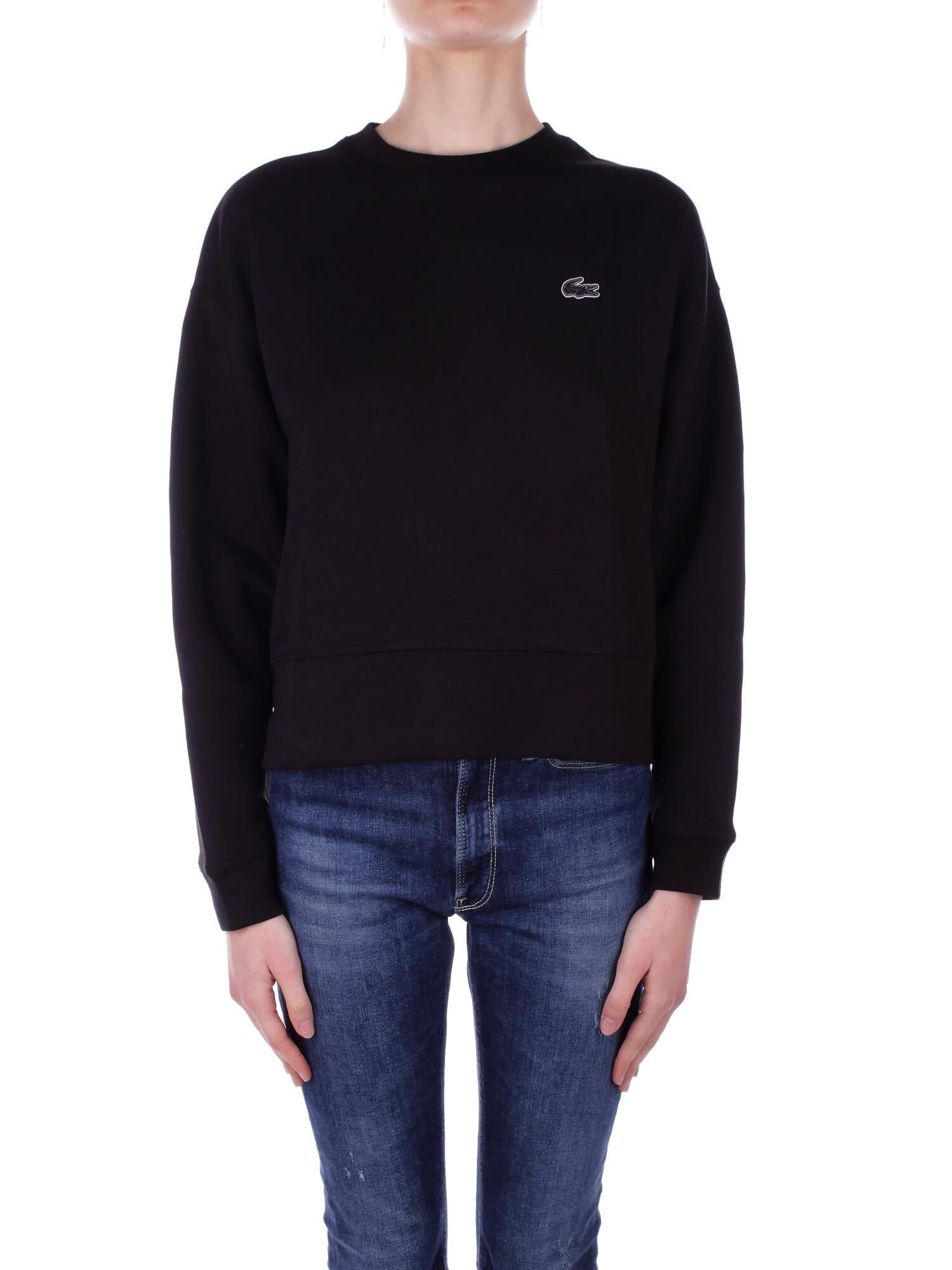 Lacoste Maglie Nero da donna in Felpe senza cappuccio Drestige - Casamassima, commercioVirtuoso.it