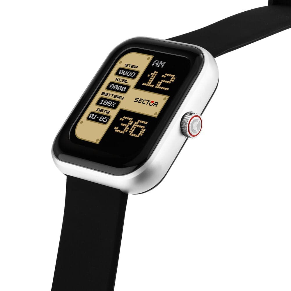 Smartwatch SECTOR S-03 digitale multi funzione gomma nero in Orologi da polso Web Time Orologi - Milano, commercioVirtuoso.it