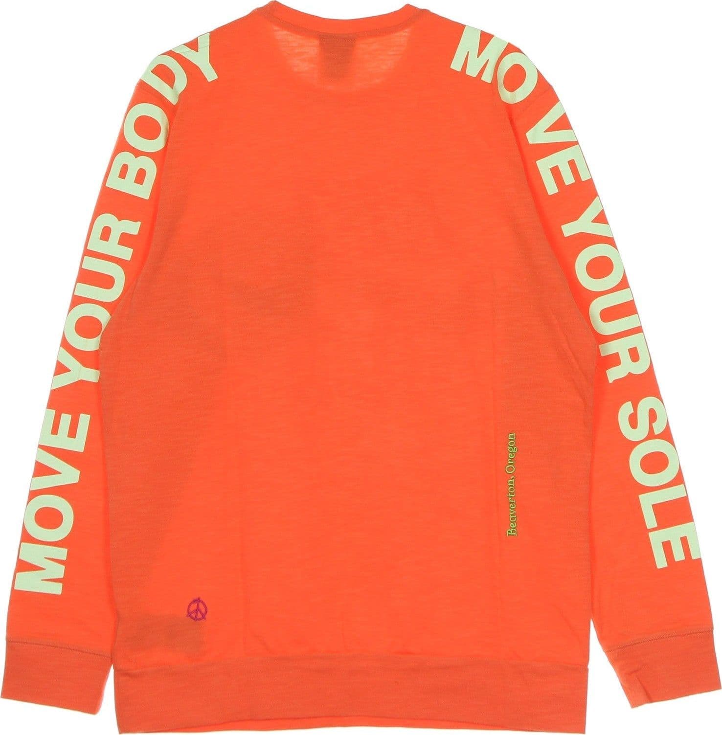 Nike Maglietta Manica Lunga Uomo Sportswear L/s Top World Tour Turf Orange da uomo in T-Shirt Drestige - Casamassima, commercioVirtuoso.it