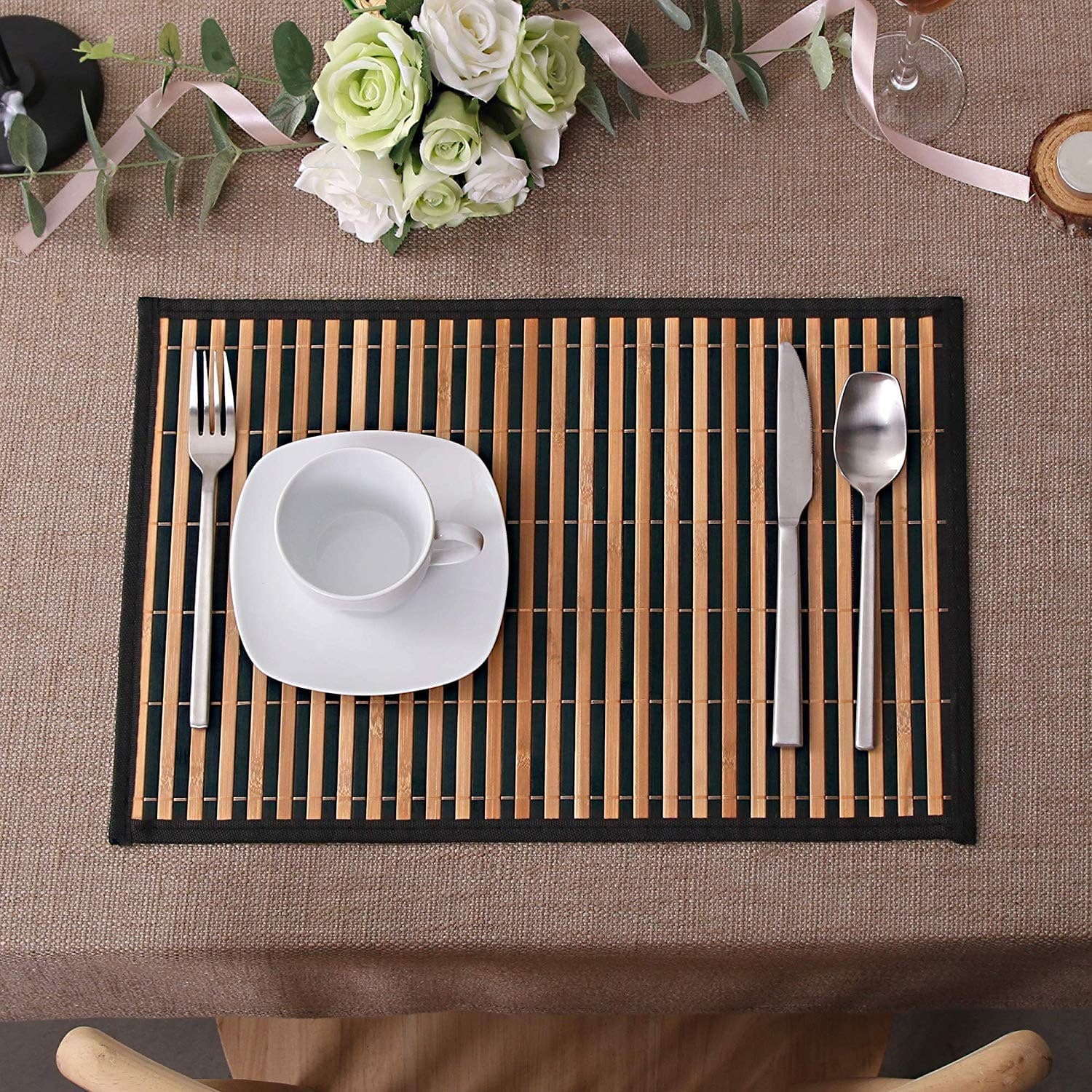 Tovagline in bamboo 30 x 45 cm 6pz in Tovagliette Aloiserw.com - Altomonte, commercioVirtuoso.it