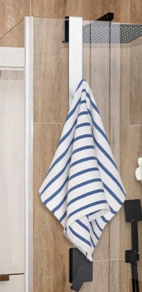 GANCIO PER PORTA BOX DOCCIA APPENDI ASCIUGAMANO ACCAPPATOIO BAGNO 4X13.5CM 87764 in Ganci portasciugamani Trade Shop italia - Napoli, commercioVirtuoso.it
