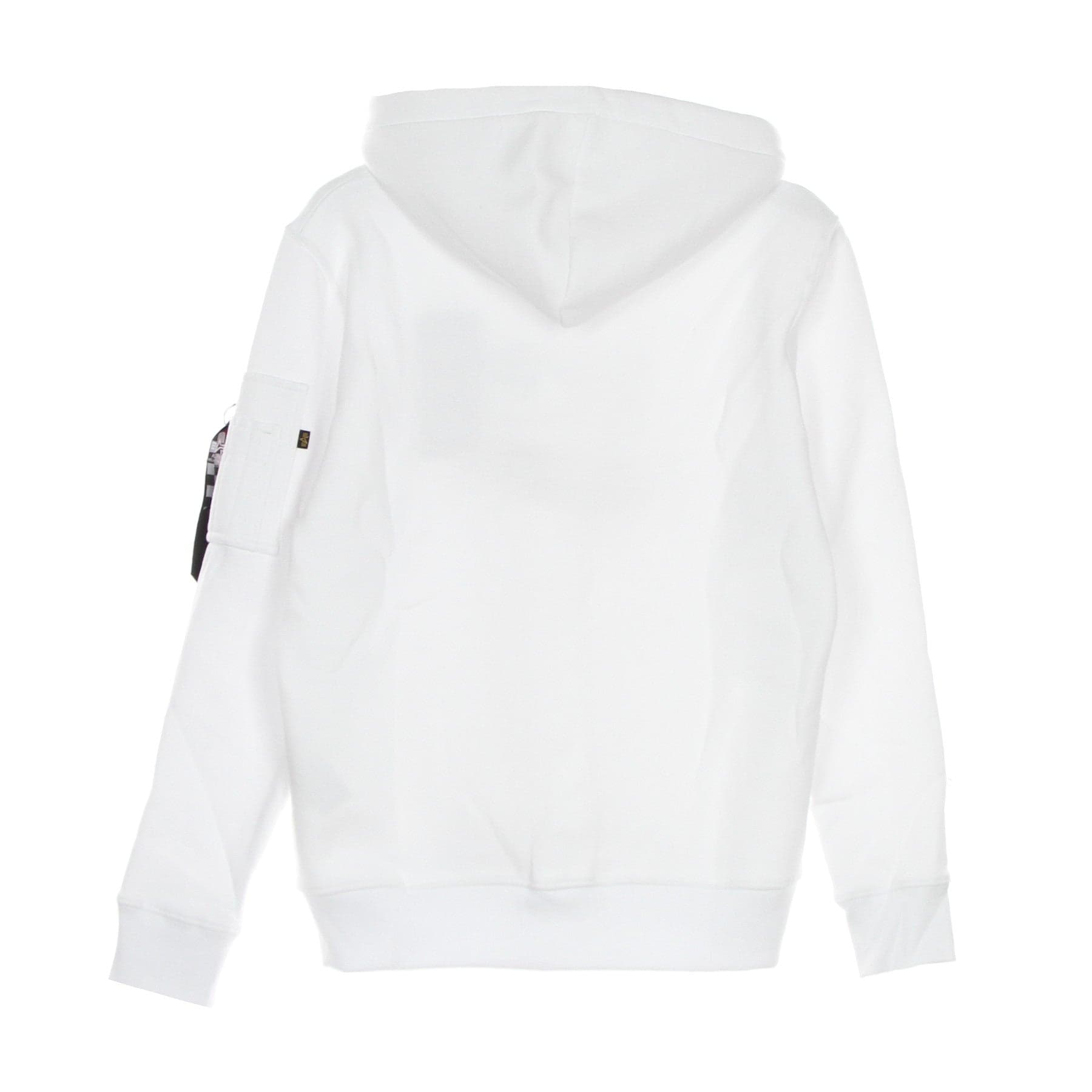 ALPHA INDUSTRIES Felpa Cappuccio Uomo Hot Wheels Flag Hoody White da uomo in Felpe con cappuccio Drestige - Casamassima, commercioVirtuoso.it
