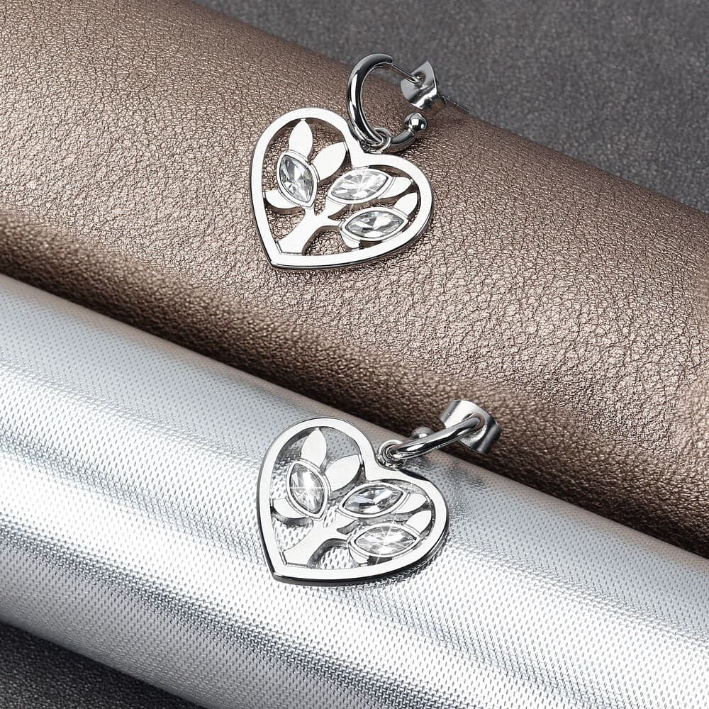 Orecchini MORELLATO donna Vita acciaio / cuore - Limited in Orecchini Web Time Orologi - Milano, commercioVirtuoso.it