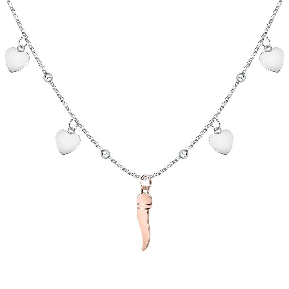 Collana MORELLATO donna Passioni peperoncino / cuori - Limited in Collane Web Time Orologi - Milano, commercioVirtuoso.it