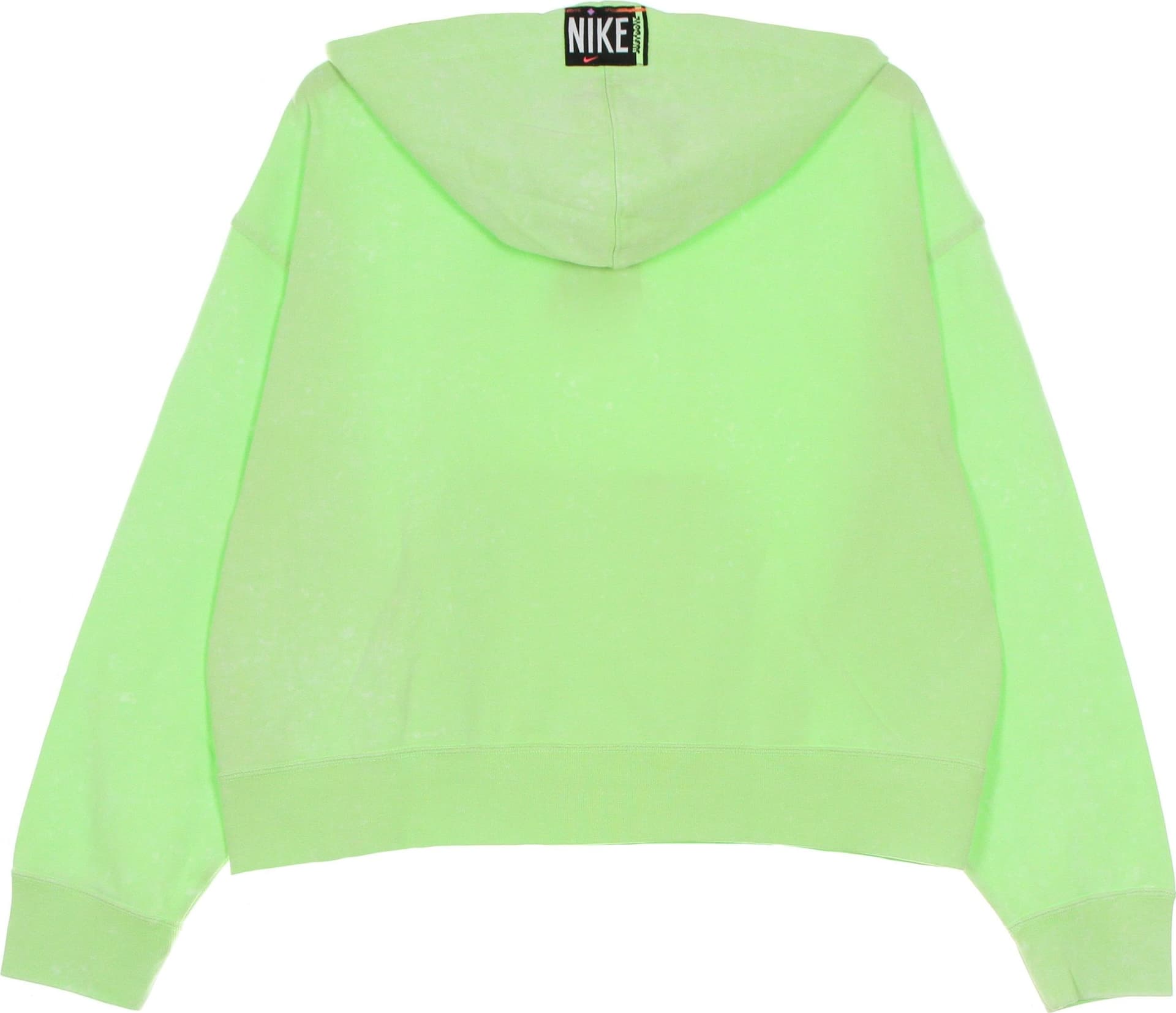 Nike Felpa Leggera Cappuccio Donna W Sportswear Wash Hoodie Ghost Green/black da donna in Felpe con cappuccio Drestige - Casamassima, commercioVirtuoso.it