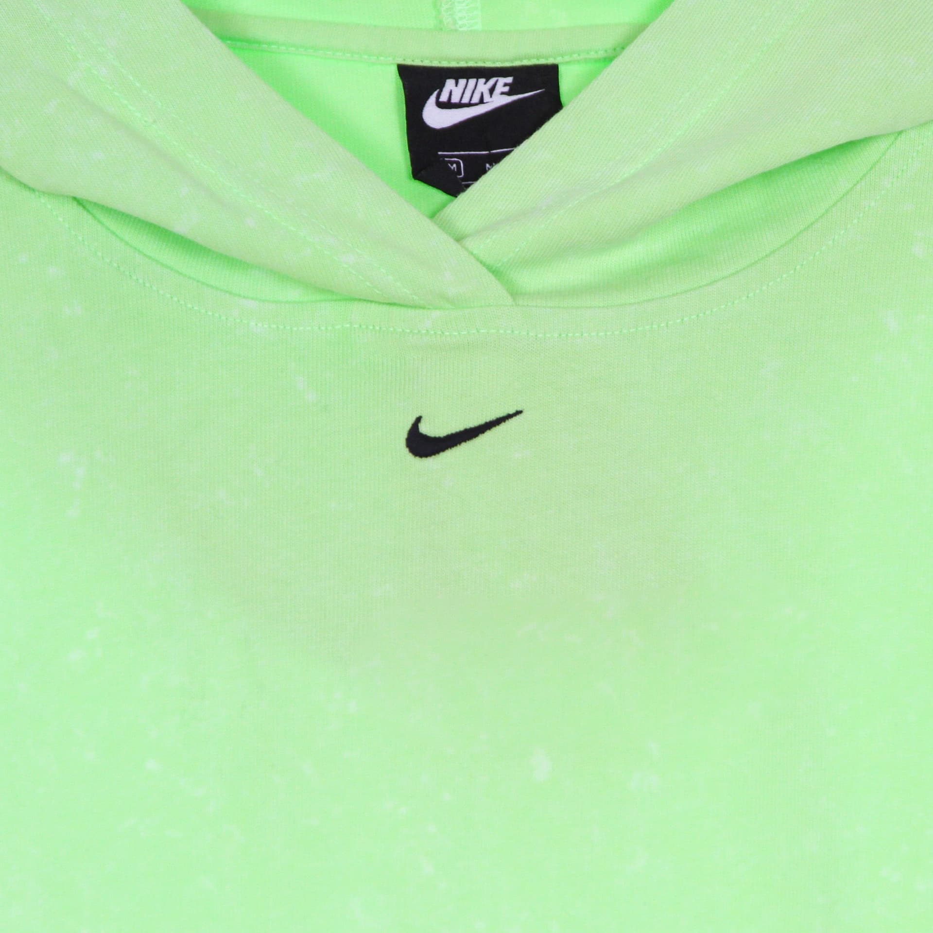 Nike Felpa Leggera Cappuccio Donna W Sportswear Wash Hoodie Ghost Green/black da donna in Felpe con cappuccio Drestige - Casamassima, commercioVirtuoso.it