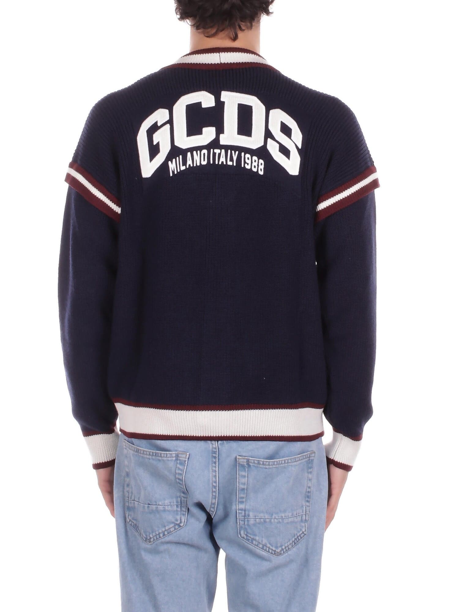 GCDS Maglie Blu da uomo in T-shirt Drestige - Casamassima, commercioVirtuoso.it