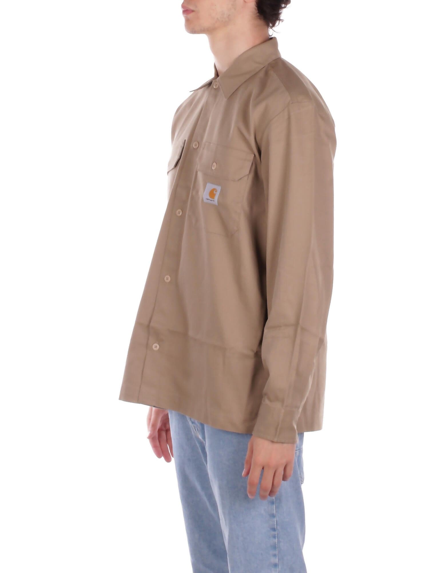 CARHARTT Camicie Beige da uomo in Camicie casual Drestige - Casamassima, commercioVirtuoso.it