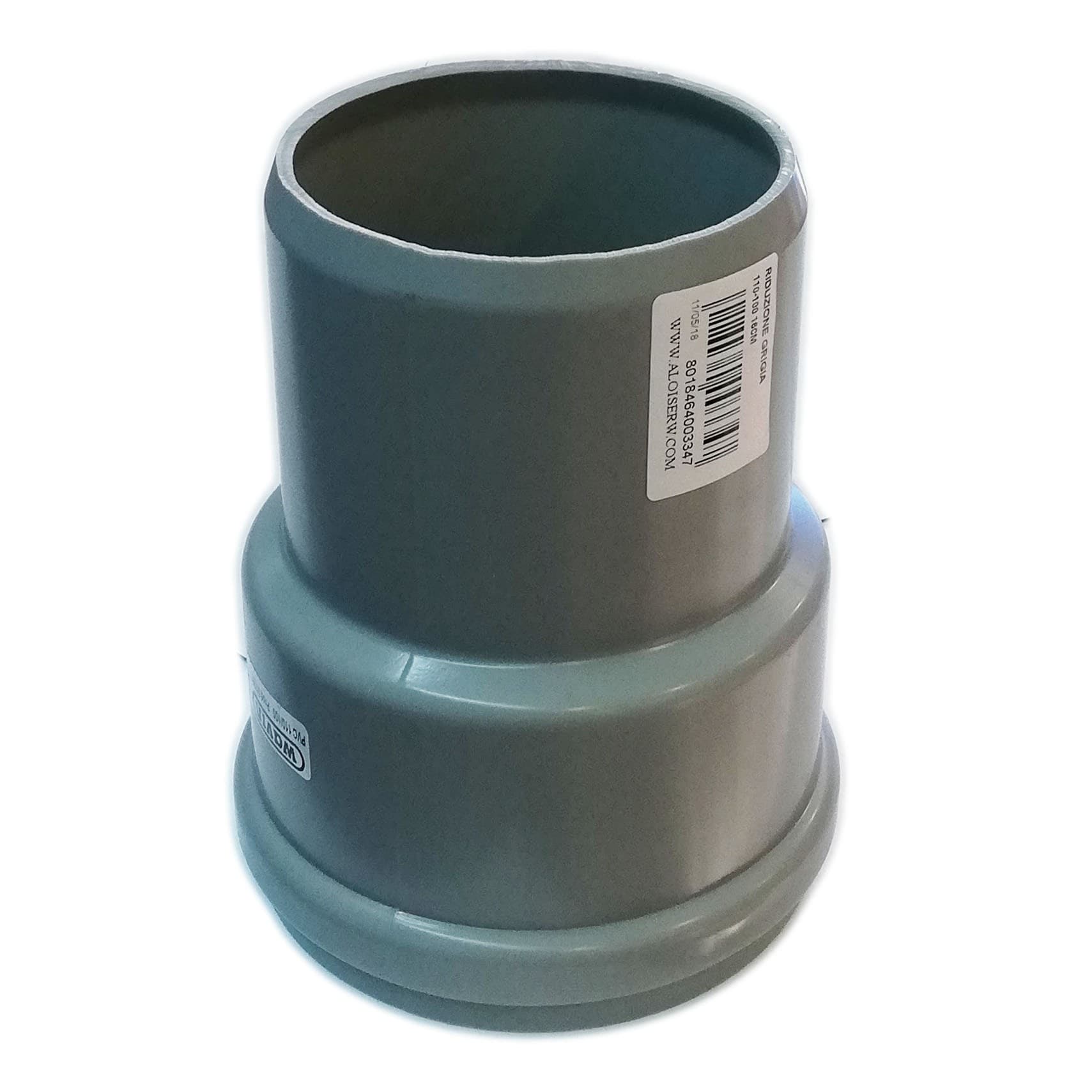 Riduzione F 110 x M 100mm raccordo con guarnizione in Riduttori Aloiserw.com - Altomonte, commercioVirtuoso.it