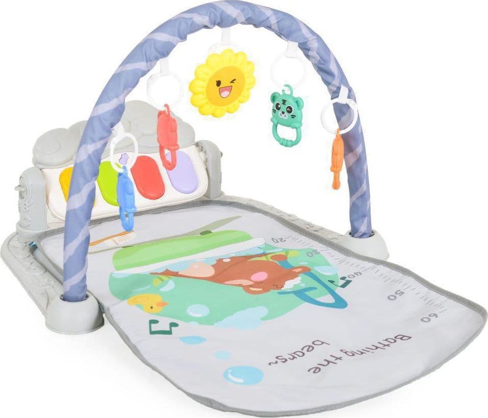Tappetino Attività Moni Playmat 368 Orso Grigio in Tappetini gioco e palestrine La Casa Del Bebè - Napoli, commercioVirtuoso.it
