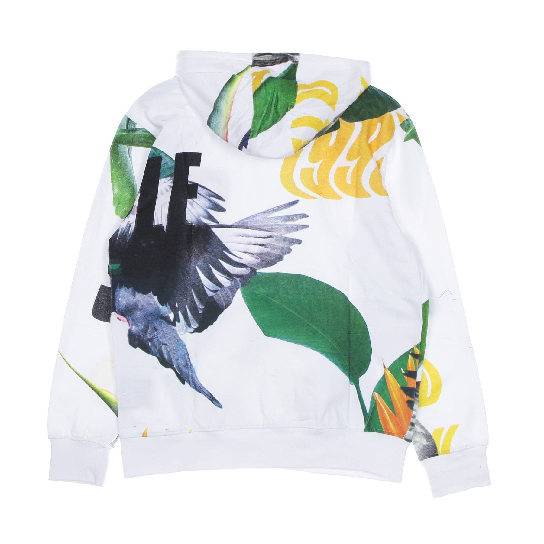 STAPLE Felpa Cappuccio Uomo Paradise Aop Hoodie White da uomo in Felpe con cappuccio Drestige - Casamassima, commercioVirtuoso.it