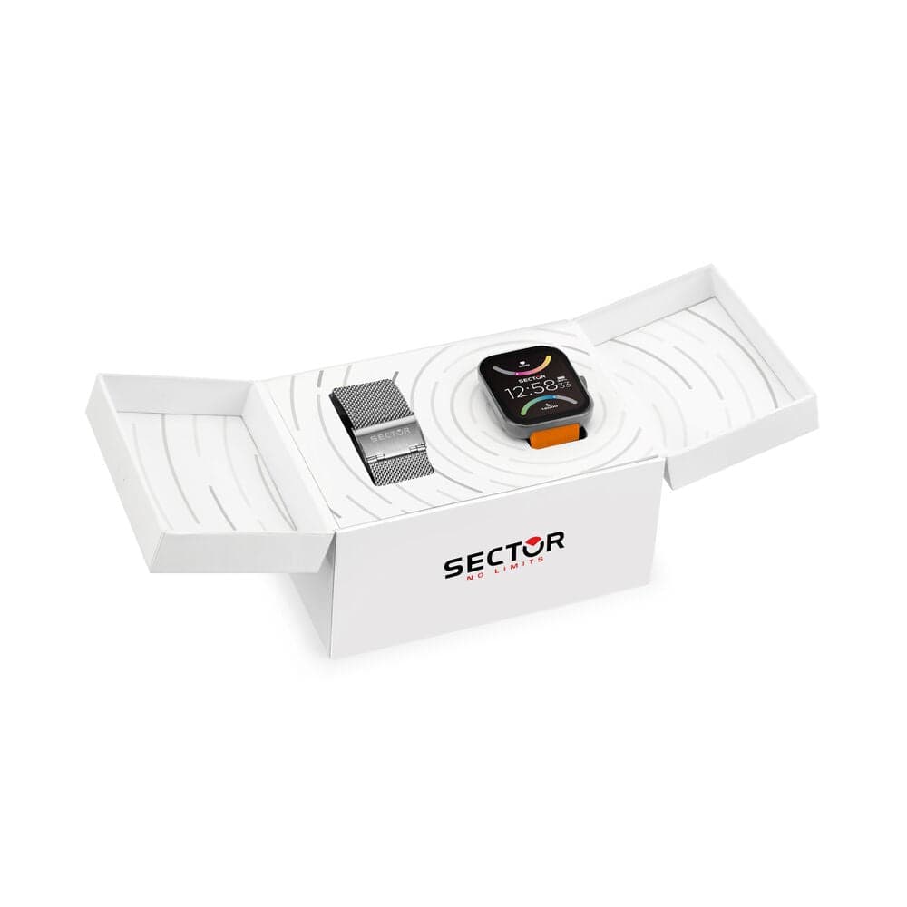 Smartwatch SECTOR S-03 digitale multi funzione arancio + mesh in Orologi da polso Web Time Orologi - Milano, commercioVirtuoso.it