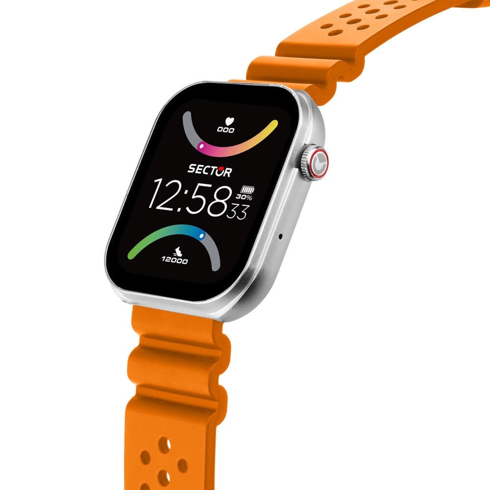 Smartwatch SECTOR S-03 digitale multi funzione arancio + mesh in Orologi da polso Web Time Orologi - Milano, commercioVirtuoso.it