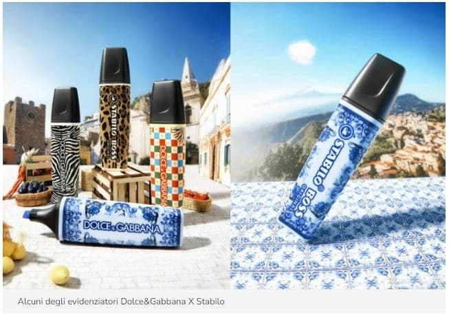 Stabilo Boss - Cofanetto Dolce & Gabbana limited edition (70/4-1-102-1) in Evidenziatori Cartospedia - Napoli, commercioVirtuoso.it