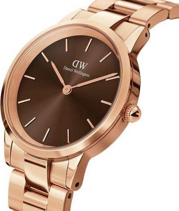 DANIEL WELLINGTON - orologio ICONIC LINK AMBER in Orologi da polso Alba Gioielli - Casoria, commercioVirtuoso.it