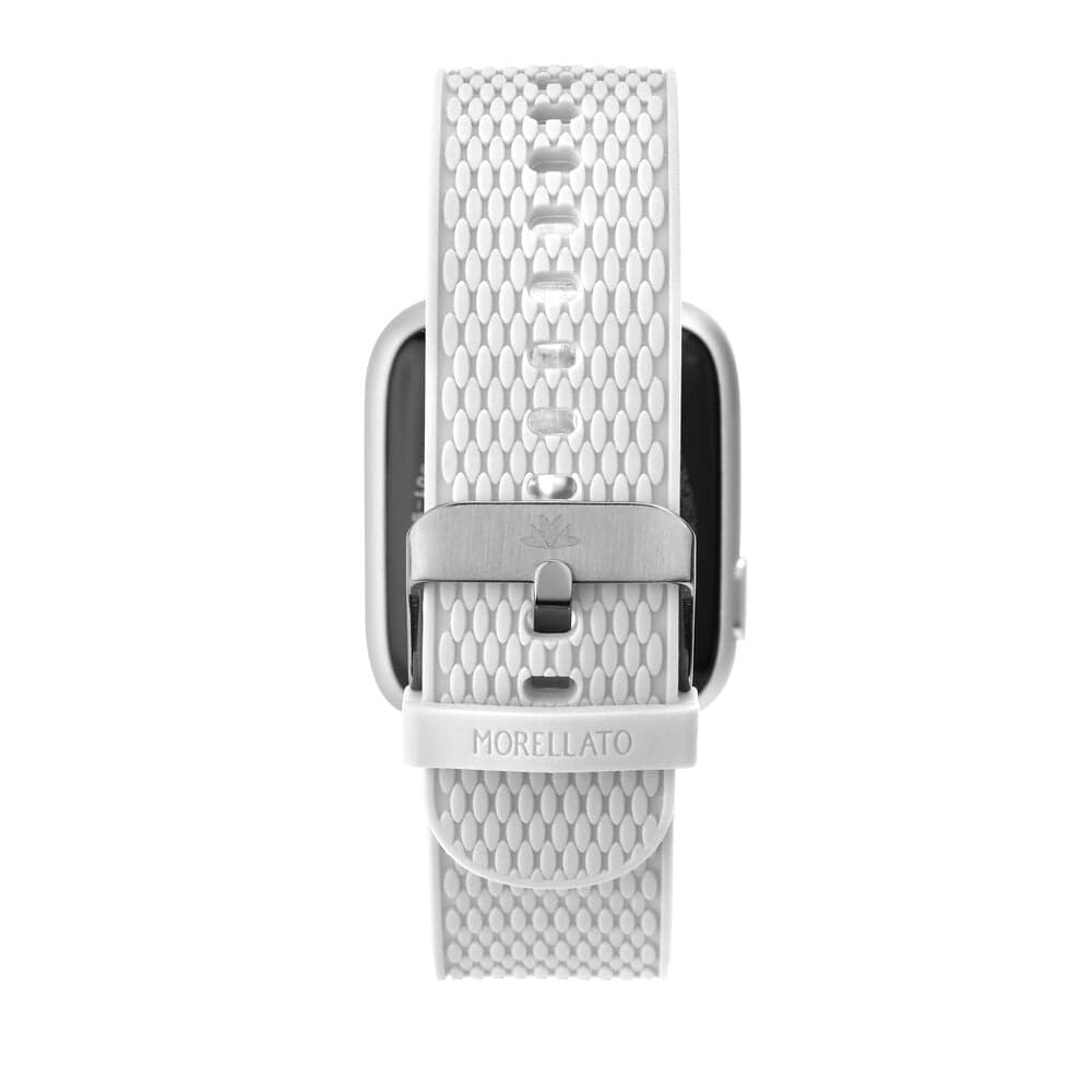 Smartwatch MORELLATO donna M-01 Touch gomma bianco in Smartwatches fashion Web Time Orologi - Milano, commercioVirtuoso.it