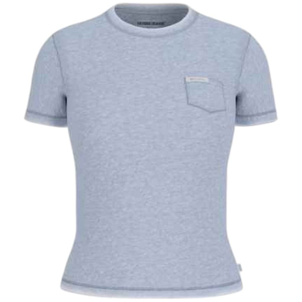 Guess Jeans t-shirt indaco con taschino W5GI40 KCTL1 IDWS