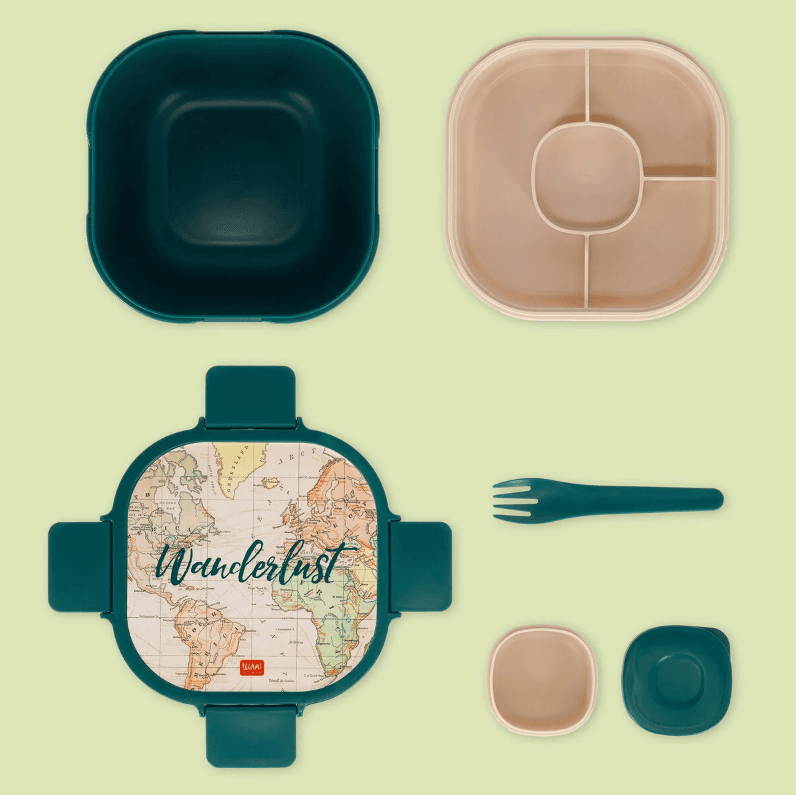 Legami - Contenitore Porta Pranzo 1700 ml - Travel - Lunch Box (LBS0001) in Borse porta alimenti Cartospedia - Napoli, commercioVirtuoso.it