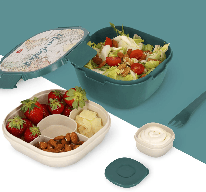 Legami - Contenitore Porta Pranzo 1700 ml - Travel - Lunch Box (LBS0001) in Borse porta alimenti Cartospedia - Napoli, commercioVirtuoso.it