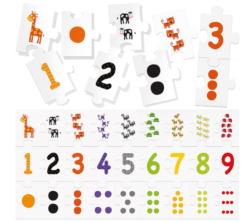Headu - 123 Puzzle New (3/6 Anni) in Puzzle classici Cartospedia - Napoli, commercioVirtuoso.it