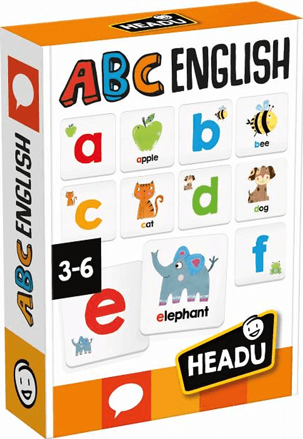 Headu - ABC English - Impara L’Inglese Giocando (3/6 Anni)