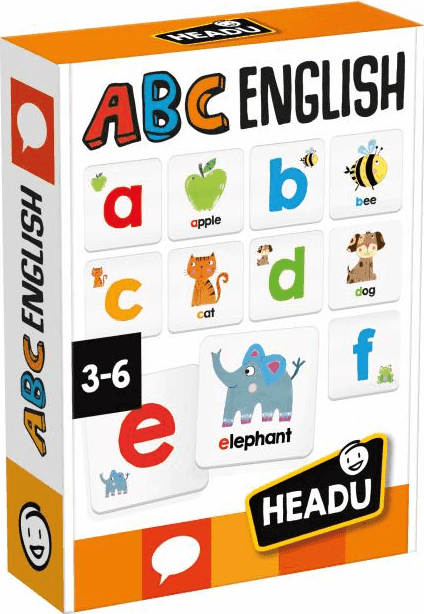 Headu - ABC English - Impara L’Inglese Giocando (3/6 Anni)
