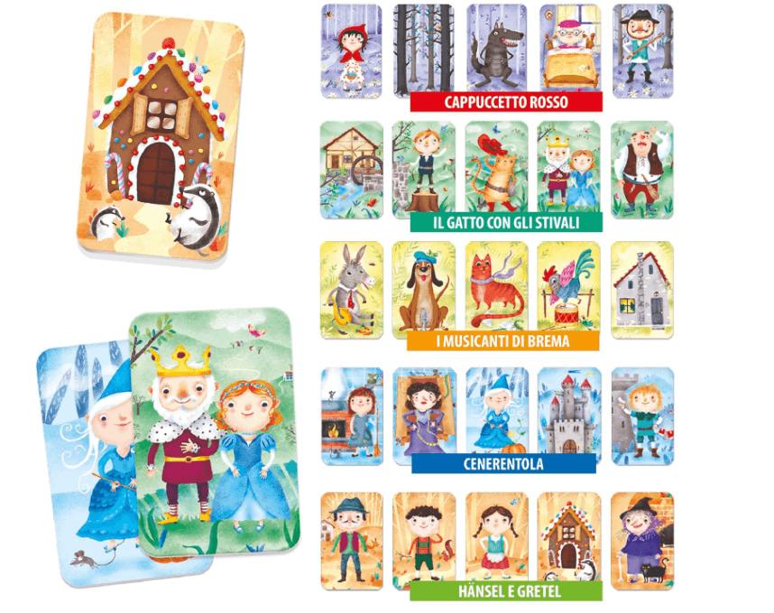 Headu - Inventa Fiabe (2/4 Anni) in Giochi di società Cartospedia - Napoli, commercioVirtuoso.it