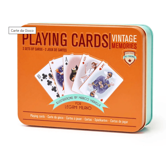 Carte da Gioco vintage- Legami in Mazzi di carte da gioco Cartospedia - Napoli, commercioVirtuoso.it