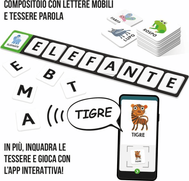 Headu - Scrivo & Leggo 4.0 Metodo fonetico interattivo e parlante (3/6 Anni) in Flash Card Cartospedia - Napoli, commercioVirtuoso.it