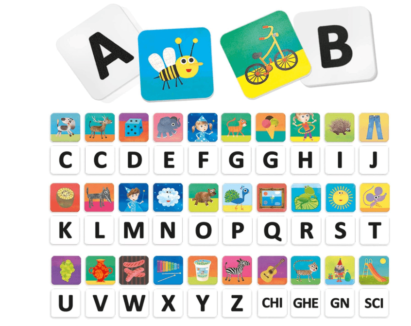 Headu - Suoni e Lettere per i Piu' Piccoli Montessori (2/4 anni) in Flash Card Cartospedia - Napoli, commercioVirtuoso.it
