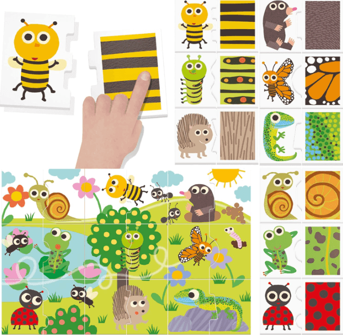 Headu - Tocca & Osserva Montessori (2/4 Anni) in Puzzle classici Cartospedia - Napoli, commercioVirtuoso.it