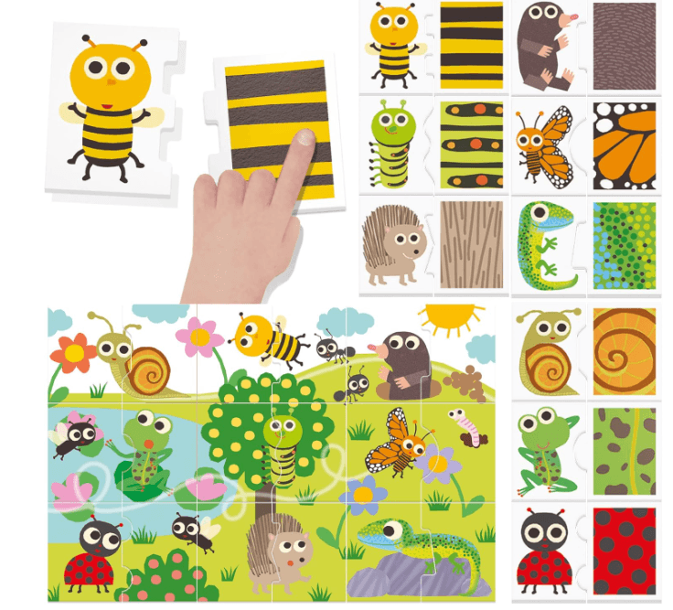 Headu - Tocca & Osserva Montessori (2/4 Anni) in Puzzle classici Cartospedia - Napoli, commercioVirtuoso.it