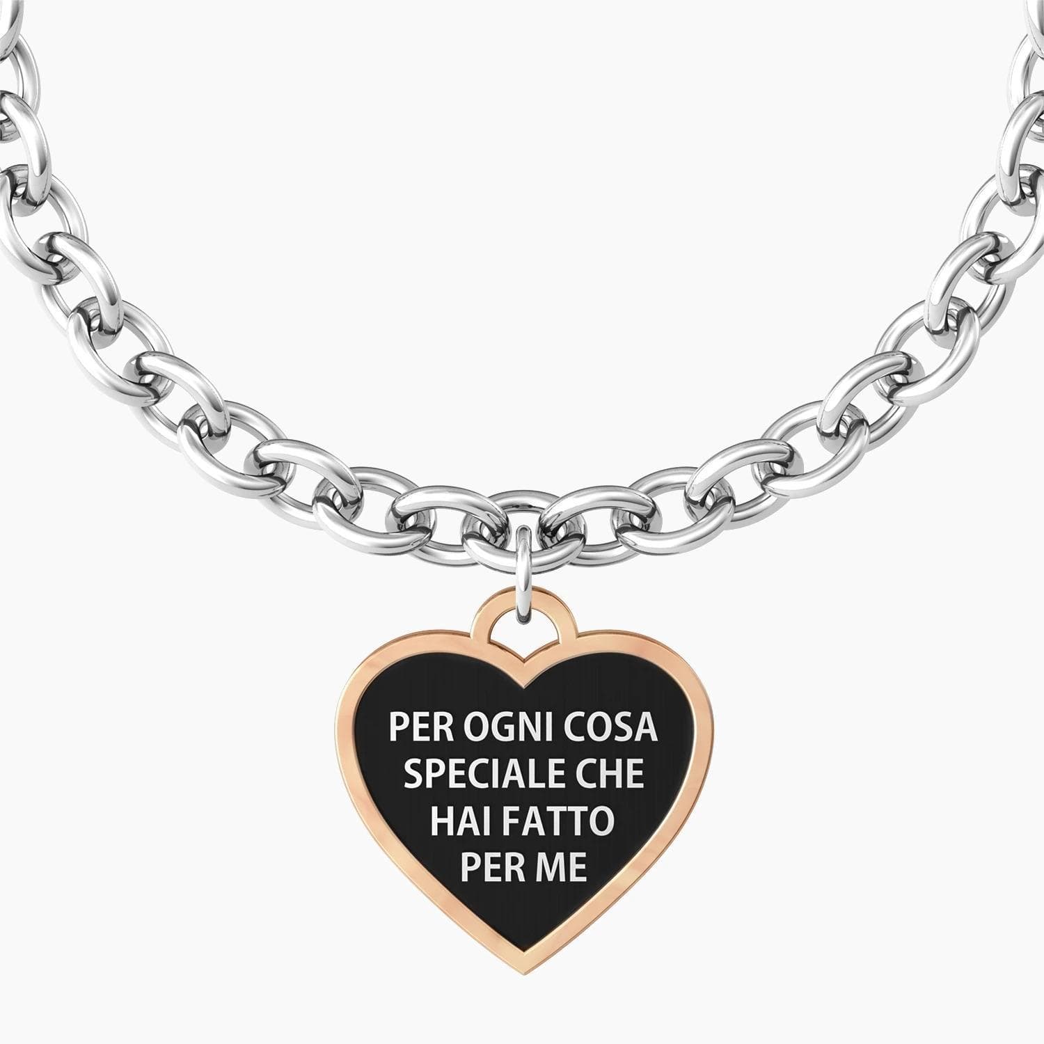 KIDULT - BRACCIALE CUORE | MAMMA TI VOGLIO BENE in Bracciali Alba Gioielli - Casoria, commercioVirtuoso.it