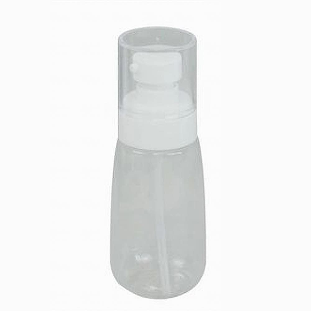 SET 2PZ BOTTIGLIA VIAGGIO VUOTA A POMPA EROGATRICE CREME TRASPARENTE 80 ML 79402