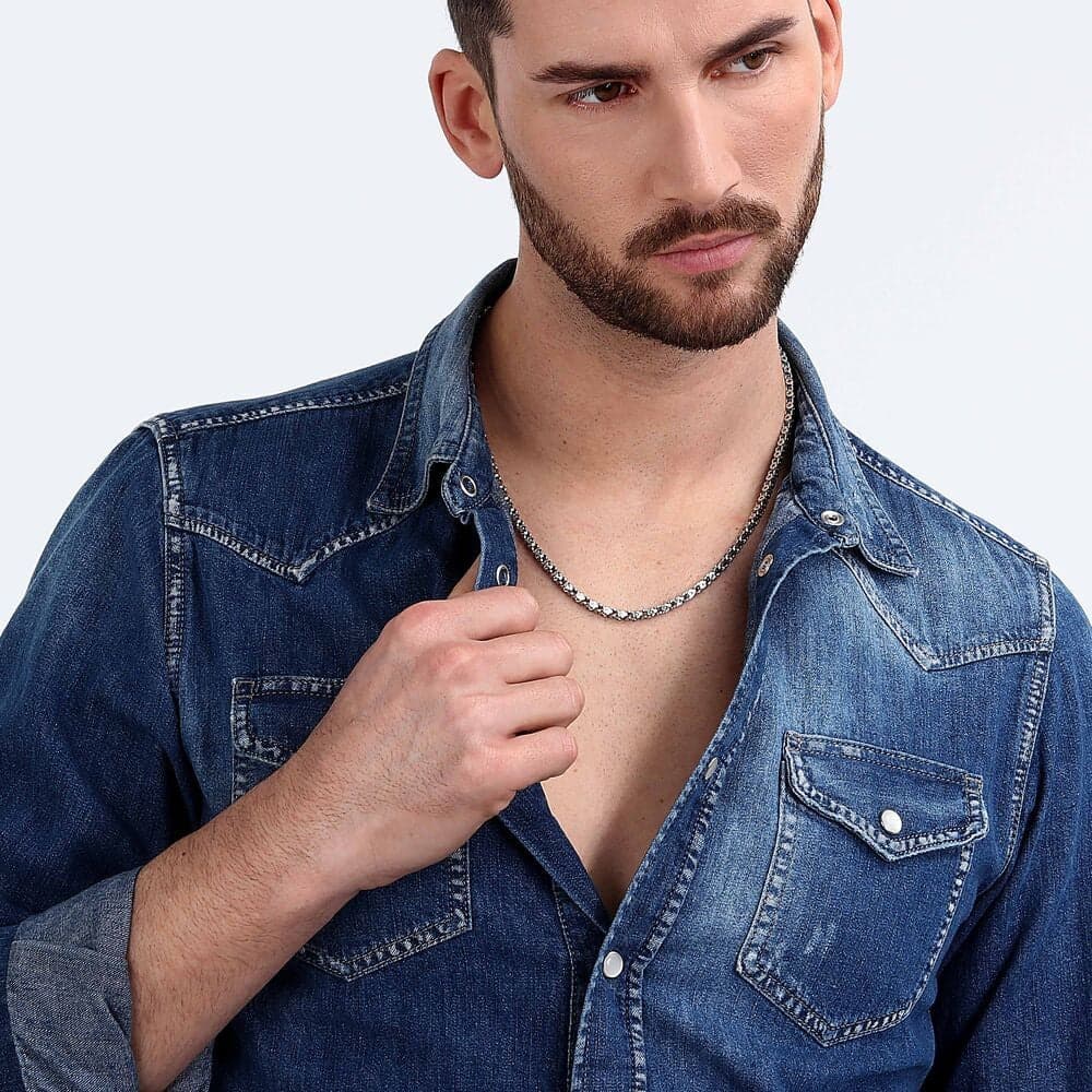 Collana SECTOR uomo Basic acciaio lucido in Collane Web Time Orologi - Milano, commercioVirtuoso.it