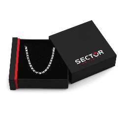 Collana SECTOR uomo Basic acciaio lucido in Collane Web Time Orologi - Milano, commercioVirtuoso.it