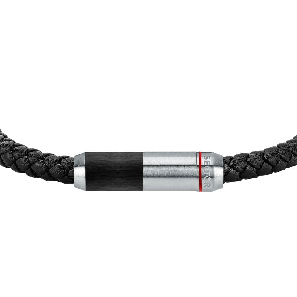 Bracciale SECTOR uomo Bandy nero / fibra di carbonio in Bracciali Web Time Orologi - Milano, commercioVirtuoso.it
