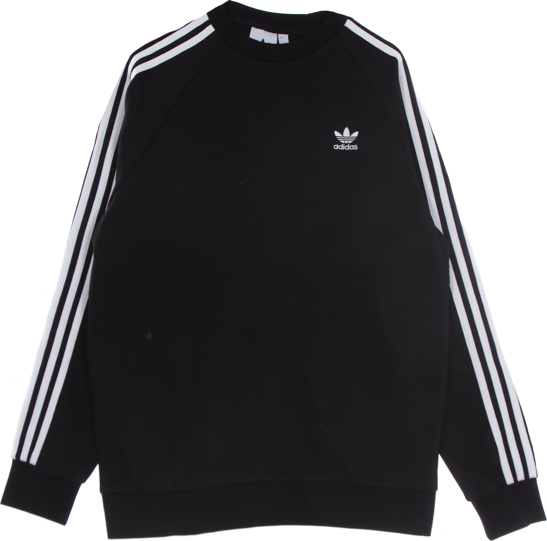 Adidas Felpa Girocollo Uomo 3 Stripes Crew Black da uomo in Felpe senza cappuccio Drestige - Casamassima, commercioVirtuoso.it