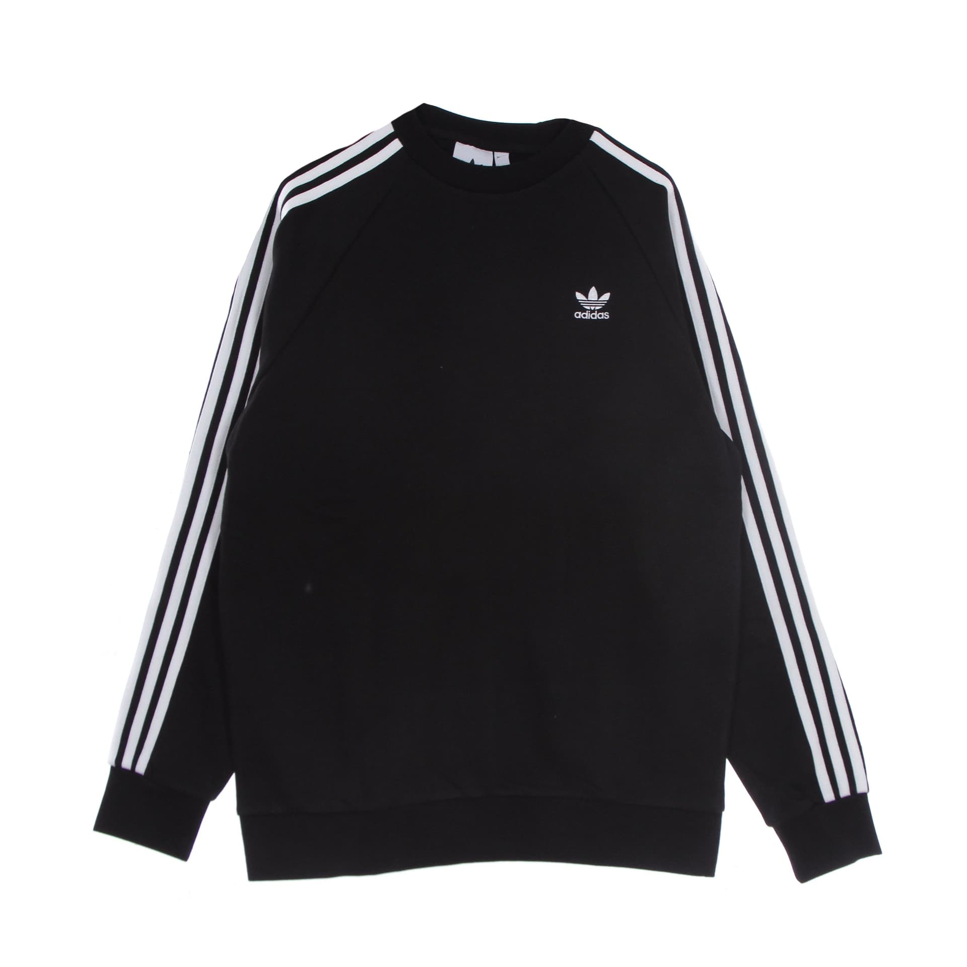 Adidas Felpa Girocollo Uomo 3 Stripes Crew Black da uomo in Felpe senza cappuccio Drestige - Casamassima, commercioVirtuoso.it